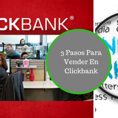 3 pasos para vender en clickbank